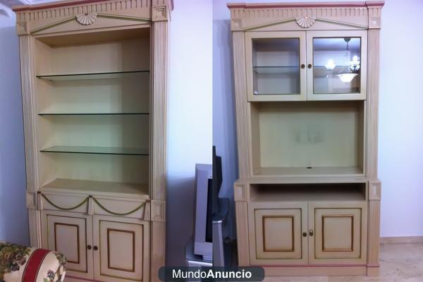 Muebles salón-liobrerías