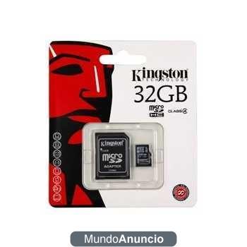 Tarjetas de memoria micro sd  KINGSTON 32GB