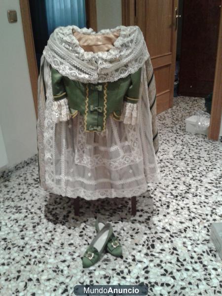 traje de fallera niña