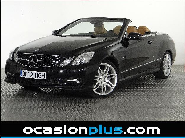 Mercedes Benz Clase E Cabrio E 350 CDI BLUE EFFICIENCY 231CV AUTO PACK AMG, 47.500€