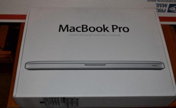 Macbook pro 13.3 500 gb 4gb en ram