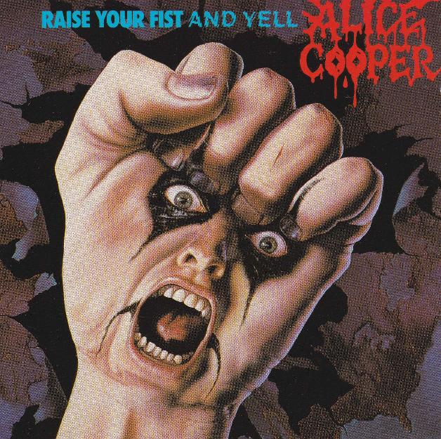 Alice cooper - raise your fist and yell - cd (1987)