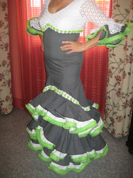 traje de flamenca talla 42