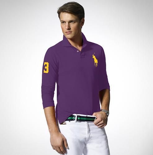 Ralph Lauren  Hombre Polo de manga larga