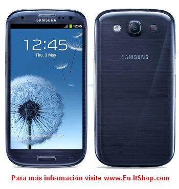 Samsung Galaxy SIII Sim Libre Teléfono inteligente - 16 GB - Pebble Azul