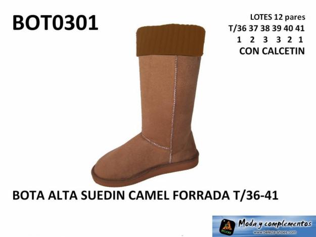 Botas de borreguito para mujer