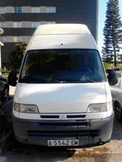 vendo furgoneta citroen jumpr blanca