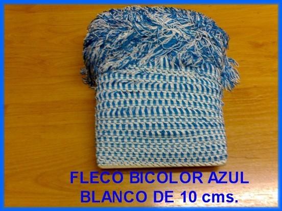 Vendo Pieza de Fleco Azul-Blanca para Flecos Gaitas