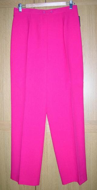 PANTALóN DE VESTIR FUCSIA TALLA 46