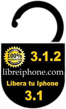 liberar iphone 3.1 & 3.1.2 - Servicio de liberacion de iphone todas las versiones