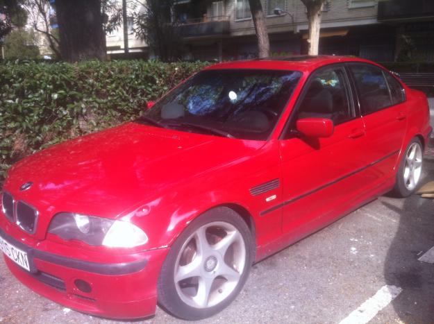 Vendo bmw 320 rojo diesel 1999