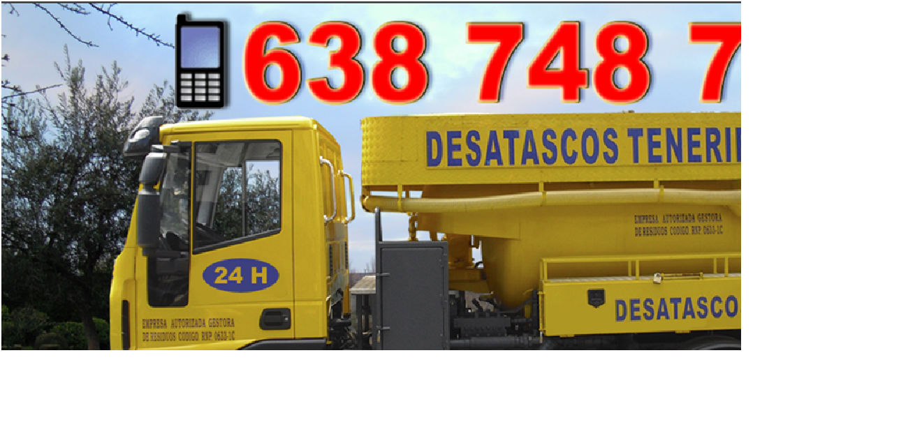 Desatascos Tenerife