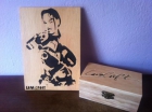 Lara croft, Tomb raider, cuadro de madera + caja, envio - mejor precio | unprecio.es