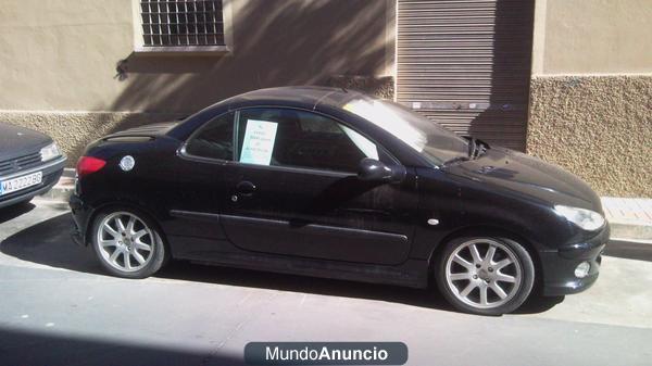 se vende peugeot 206cc 2.0         4500euros