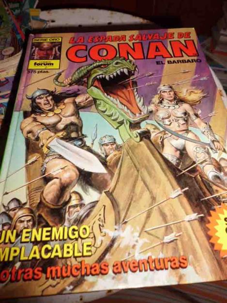 coleccion espada salvaje conan serie oro del año 82