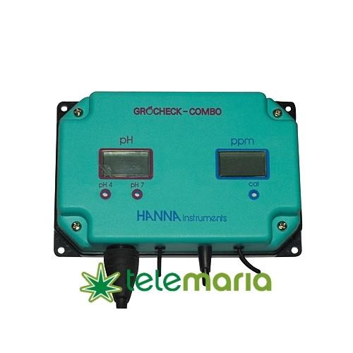 Hanna Grocheck Continuo Combo pH, Ec, TDS, ºC Hi 981405N