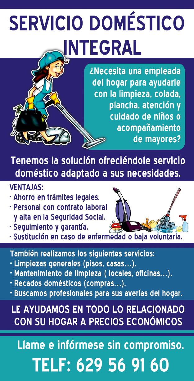 Servicio doméstico integral