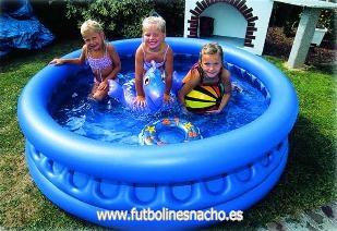 Piscinas hinchables, de madera, pvc, familiares, infantiles, con depuradora