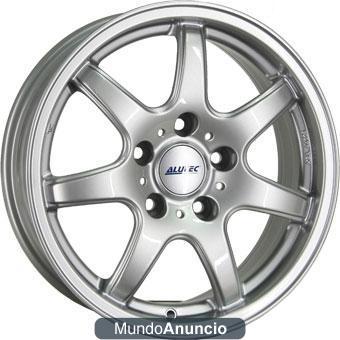 Kit de llantas 17 5x100 Et48 Alutec Spyke