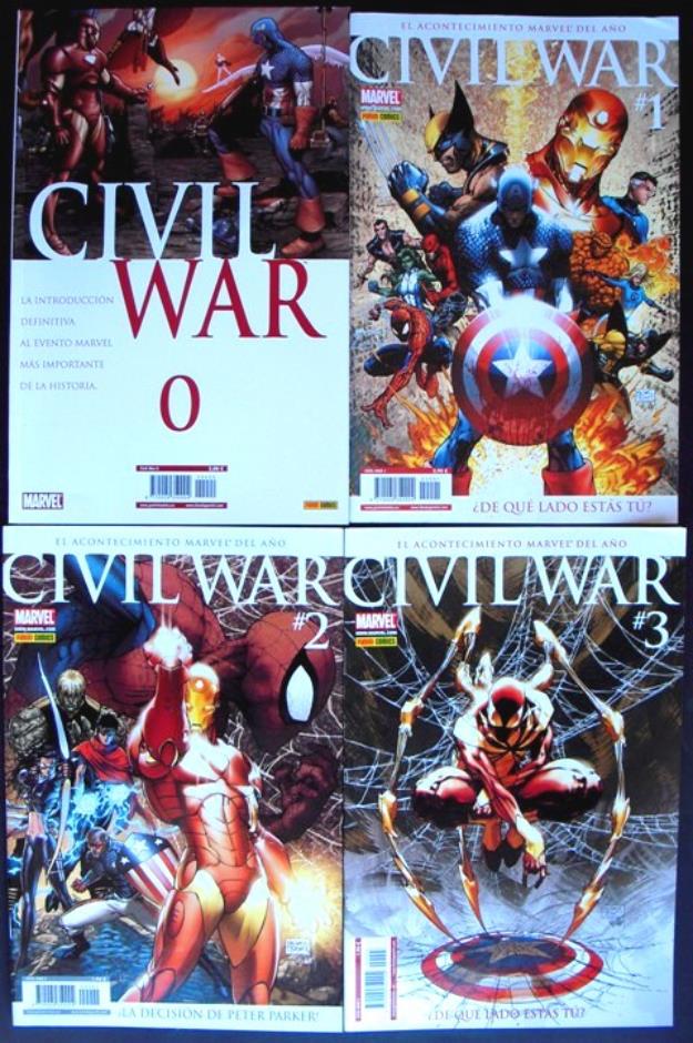 Civil War - Panini - Volumen 1. Completa 0 a 7.