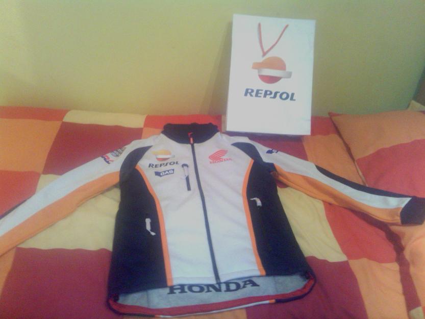 Chaqueta oficial marc marquez, MARCA gas repsol NUEVA!