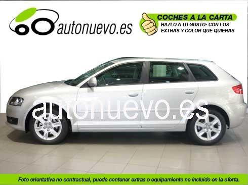 Audi A3 Sportback Attraction 1.2Tfsi 105cv.  6vel  Plata Hielo. Nuevo. Nacional.