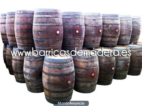 Barricas Toneles Cubas Barriles de madera para decoración