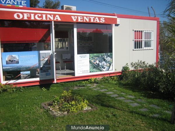 Vendo oficina modular con cocina