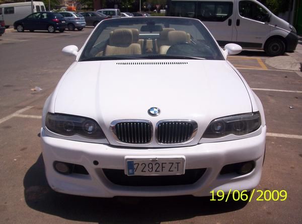 bmw serie 3 modelo 323 cabrio blanco perla como nuevo