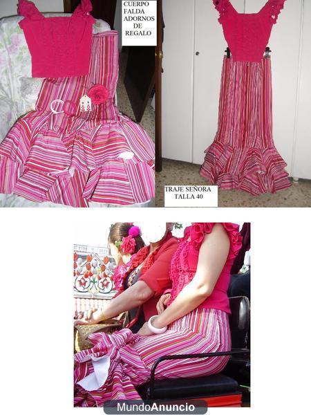 TRAJES DE FLAMENCA TALLA 40-42