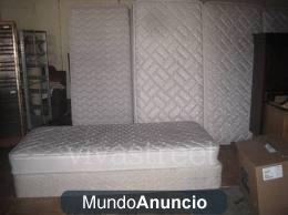 VENDO CAMAS MATRIMONIALES Y INDIVIDUALES A BUEN PRECIO