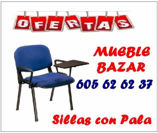 Sillas con pala  mueble bazar