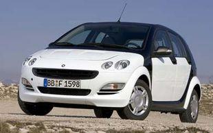 Smart for four blanco y negro. pure 1. 0. 5 plazas. aÑo 2006. 80. 000 km. 4 puertas/5 plaz