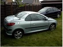 peugeot 206 cc gris metalizado