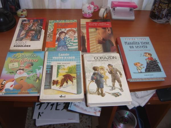 vendo un lote de 7 libros infantiles