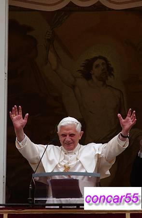 FOTOGRAFÍAS oficiales del Vaticano, el Papa Benedicto XVI Angelus.