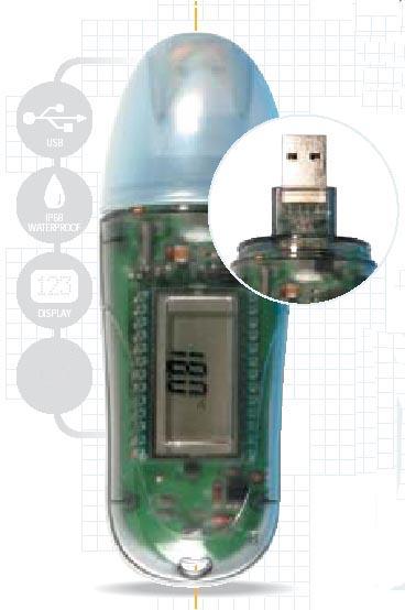 REGISTRADOR DE TEMPERATURA CON DISPLAY HT-3 (TEMPERATURA DATALOGGER WITH LCD)