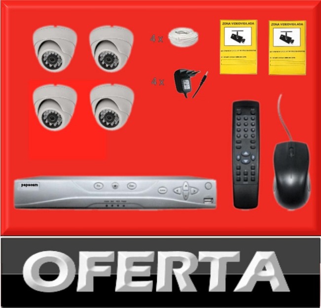 Sistema autoinstalable de videovigilancia