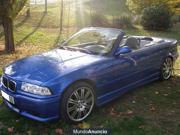 Bmw cabrio azul M3 bajo a 5500