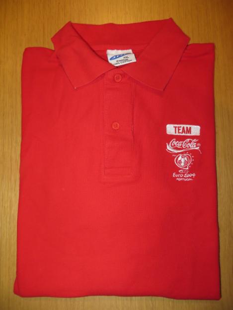 Coca cola polo edición limitada euro 04