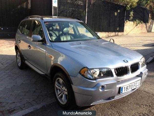 BMW X3 2.0D. PAQUETE DEPORTIVO. IMPE