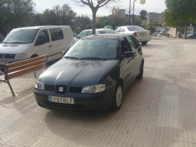 SEAT IBIZA 1.9 TDI  AÑO 2001    90.000KM  GRIS GRAFITO 5PUERTAS 3800€