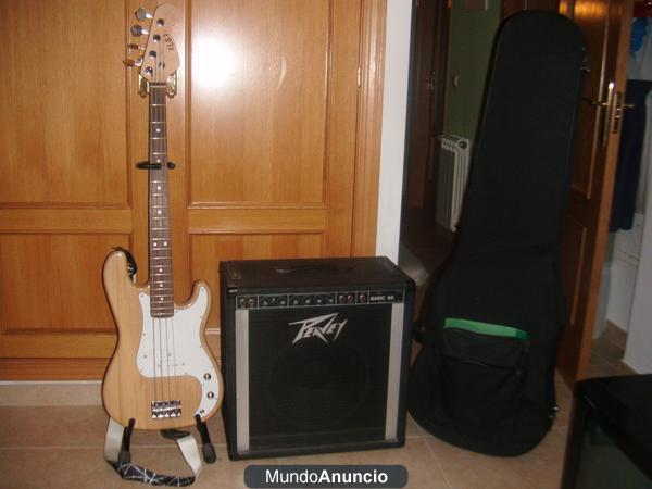 Vendo Bajo y amplificador baratos