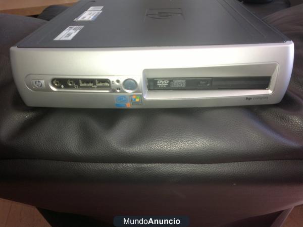 Ordenador compacto hp d530 ultra-slim