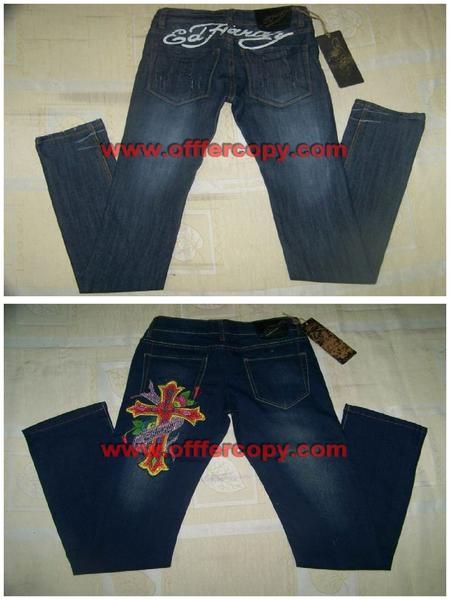 Comercio al por mayor de marca New ED Jeans Jeans, Ca Christian Audigier Jeans Aceptamos Paypal