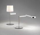 Vibia Swing Sobremesa - Pantalla Algodón Cromo - iLamparas.com - mejor precio | unprecio.es