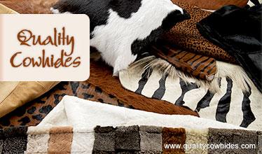 Alfombras de piel de vaca, Mantas de cordero y lana, Carteras de cuero| Quality Cowhides
