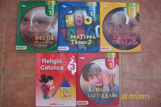 Libros de texto de 3 de primaria