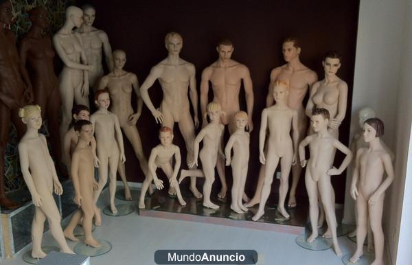 Maniquies señora caballero niño/a nuevos