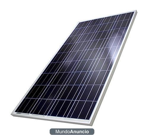 Kit placa panel solar 100w con regulador de 20A